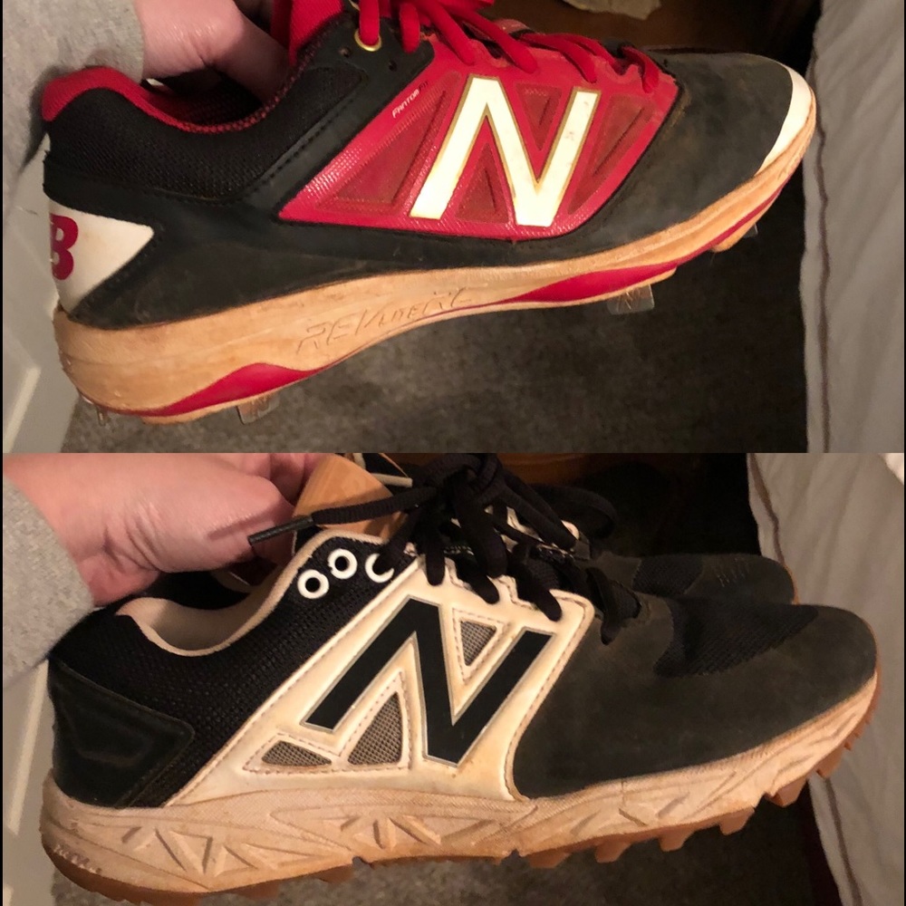 Baseball Cleats (7.5) & Turf Shoes (7)